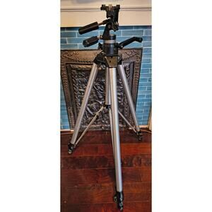 Bogen 3050 Heavy Duty Photo/Film Tripod + 3047 Head - Made in Italy